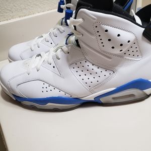 Nike air jordan 6 retro sport blue